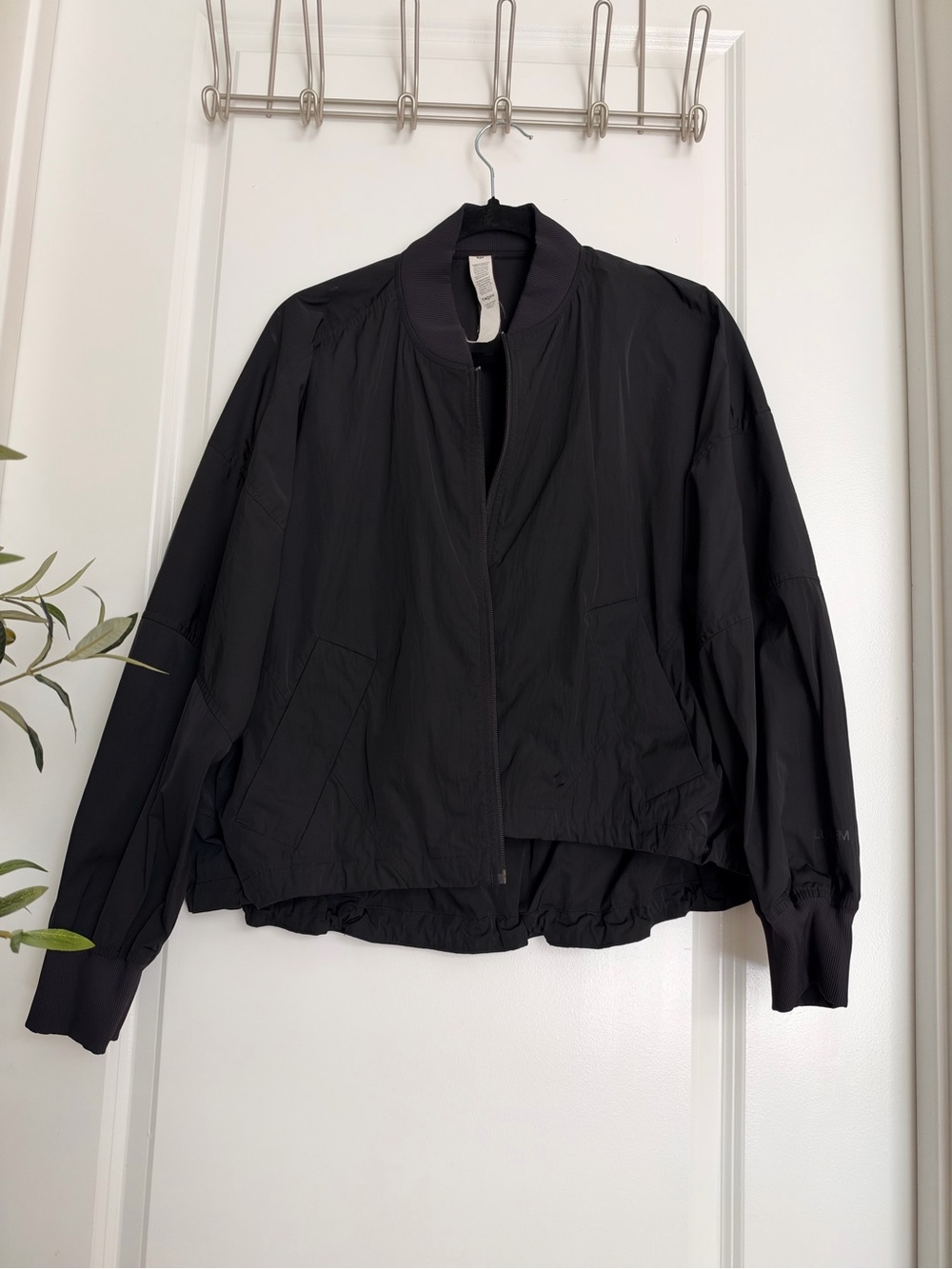lululemon athletica Black Lightweight Bomber Jacket
